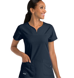 Grey's Anatomy Signature Women's "Callie" 2-Pocket Top (Plus Size)