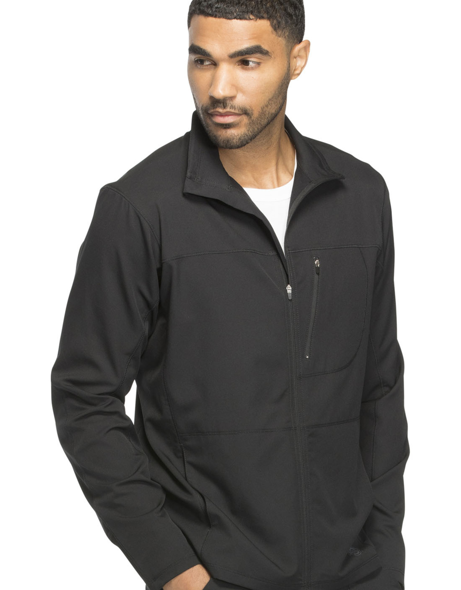 Dickies Dynamix Men's Zip Front Warm-Up Jacket (Regular and Plus Size)