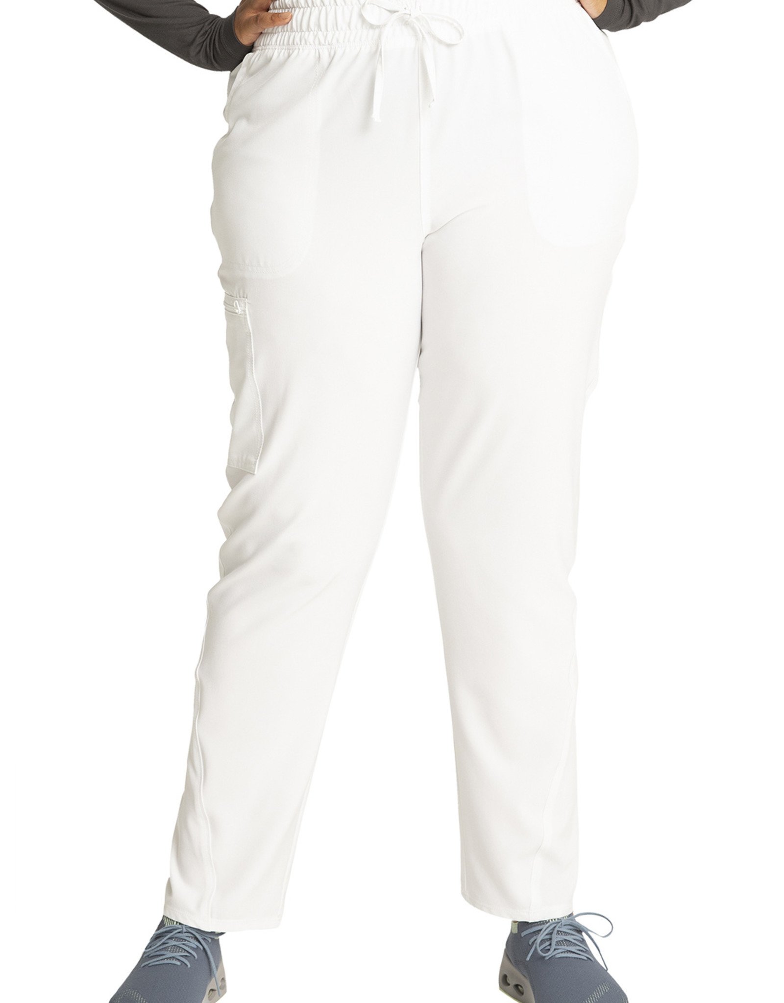 Cherokee Allura Women's Mid Rise Drawstring Cargo Pant (Plus Size) - Just  Scrubs