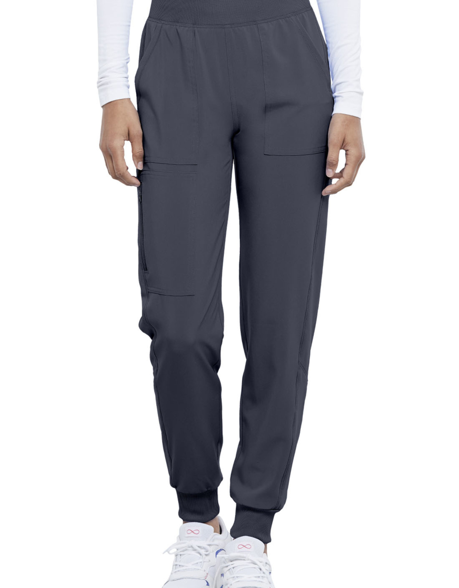 Cherokee Allura Women's Mid Rise Joggers (Petite) - Just Scrubs