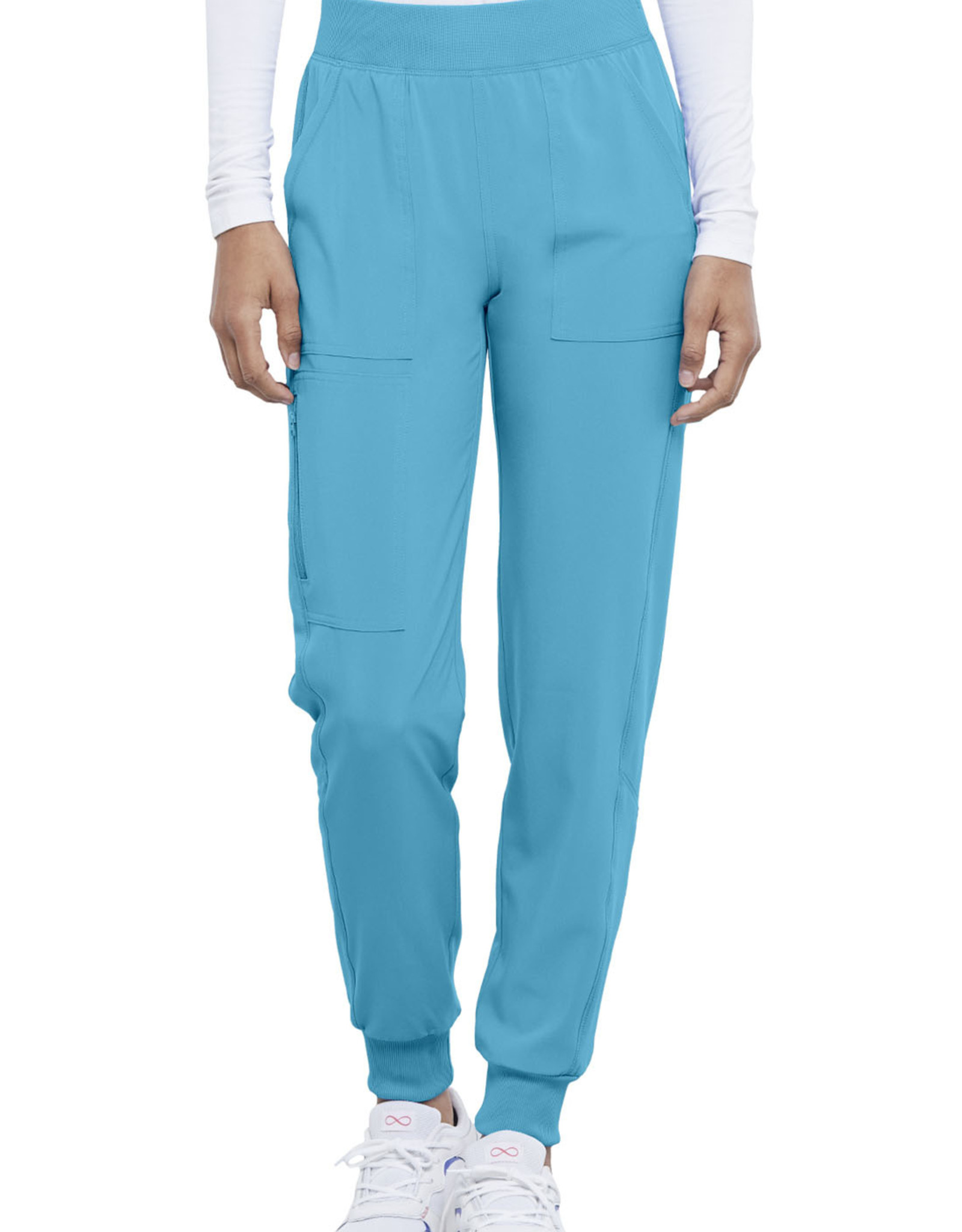 Cherokee Allura Women's Mid Rise Joggers (Petite) - Just Scrubs