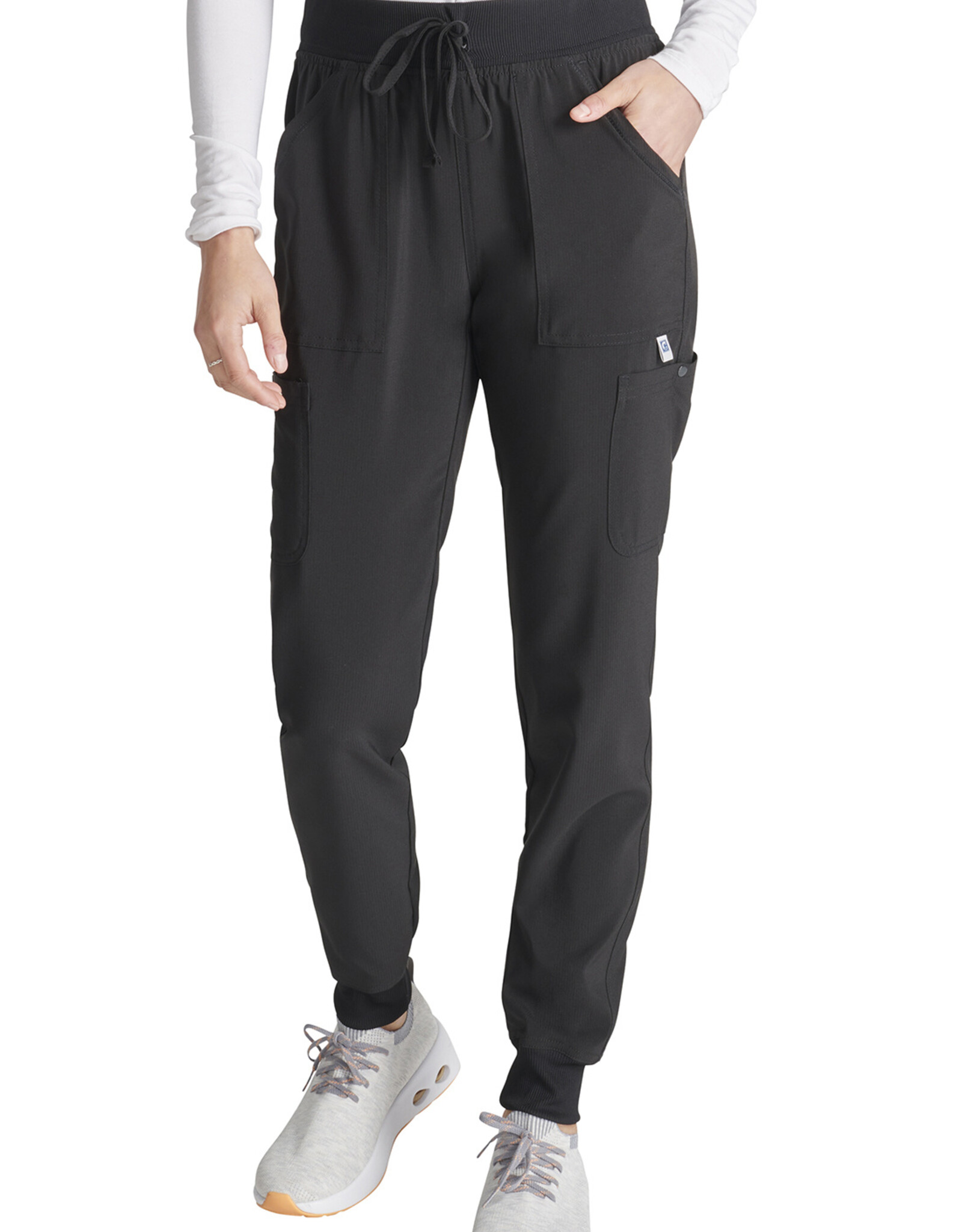 Cherokee CK080AP Mid Rise Petite Jogger Pant For Women