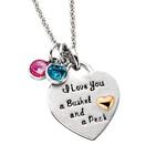 Mommy Chic BJC S/S C166  Bushel and a Peck Pendant