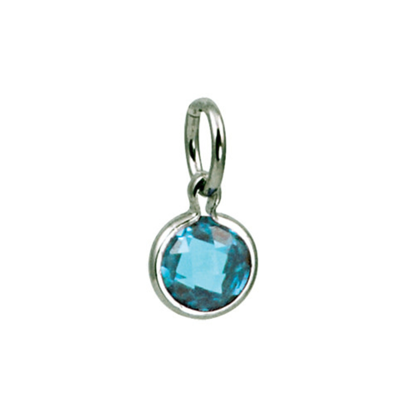 Mommy Chic Round Coin Birthstones