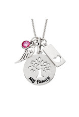 Mommy Chic BJC #B193 "My Family" Family Tree Pendant
