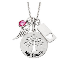 Mommy Chic BJC #B193 "My Family" Family Tree Pendant