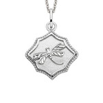 Mommy Chic BJC #E72 Silver Dragonfly Pendant