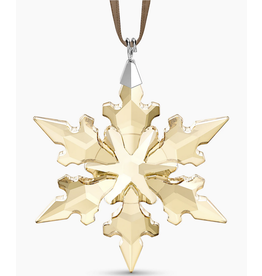 Swarovski Small Gold Festive Ornament