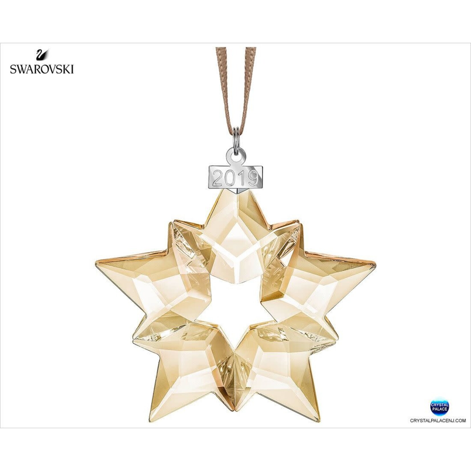 Swarovski SCS Gold Ornament Annual Edition 2019