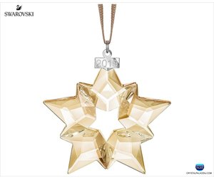 Swarovski #5429596 SCS Gold Ornament Annual Edition 2019 - Blase