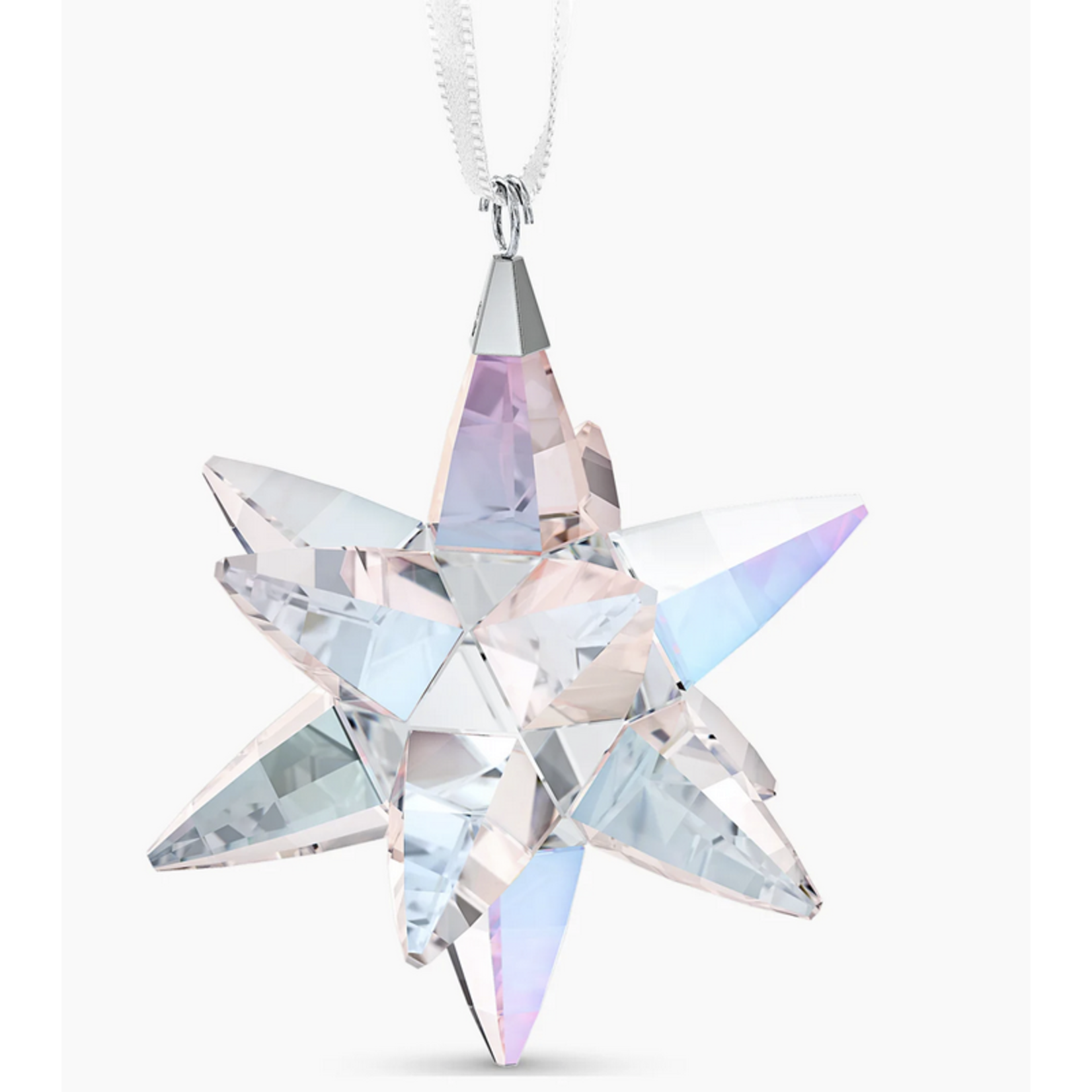 Swarovski Star Ornament Shimmer Medium