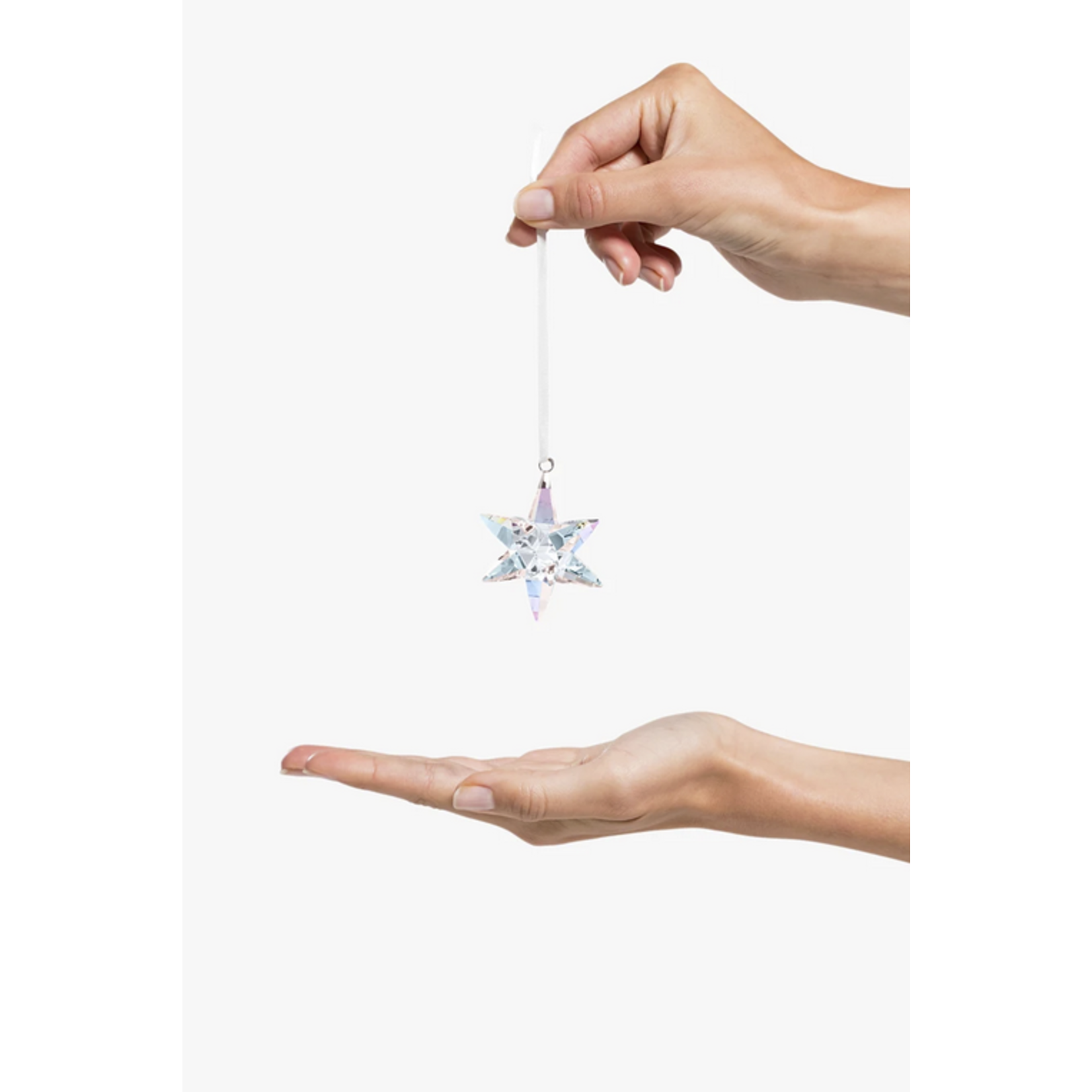 Swarovski Star Ornament Shimmer Medium