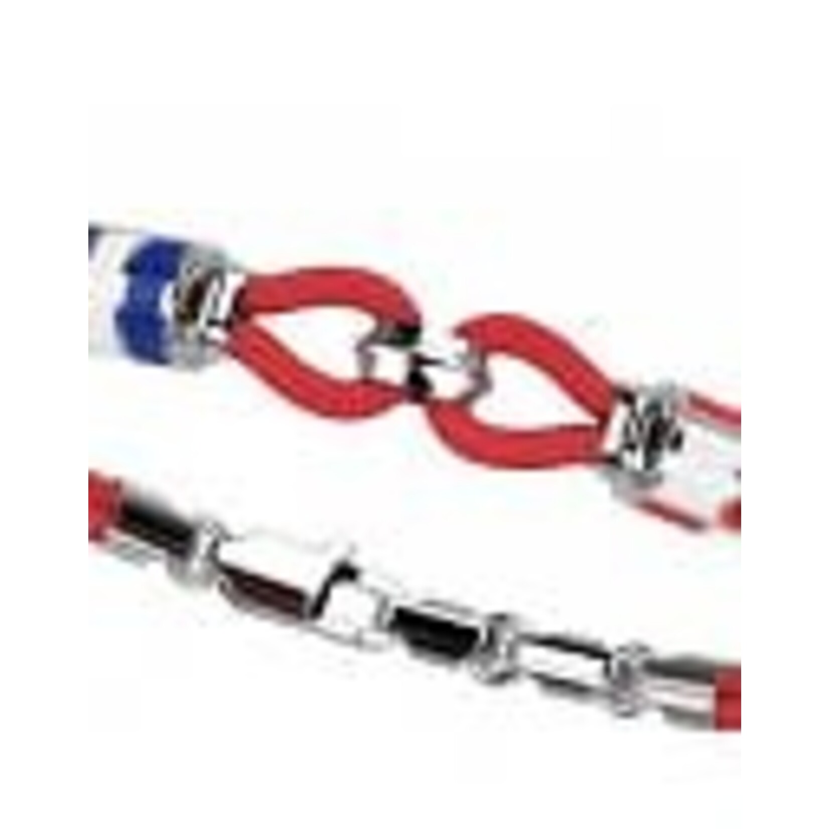 Zancan Zancan #EXB524-RO Red Men's Bracelet, Sterling Silver and Kevlar