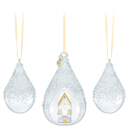 Swarovski Holiday Magic SCS Annual Edition 2021 Ornament Set