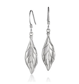 Alamea Sterling Silver Maile Earrings