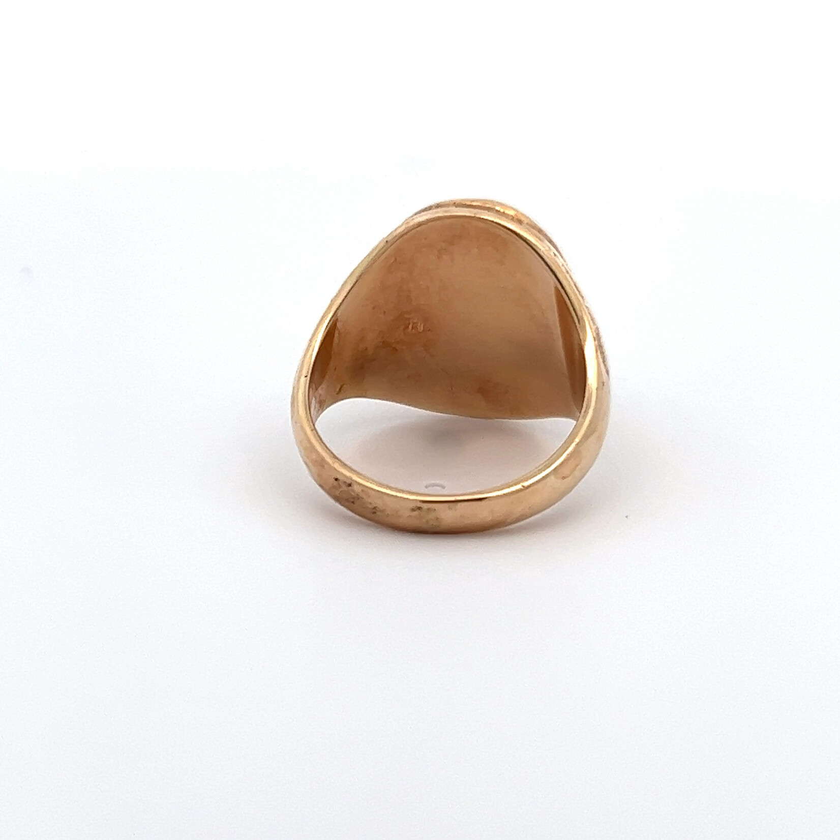18 Karat Yellow Gold Cat's Eye Ring