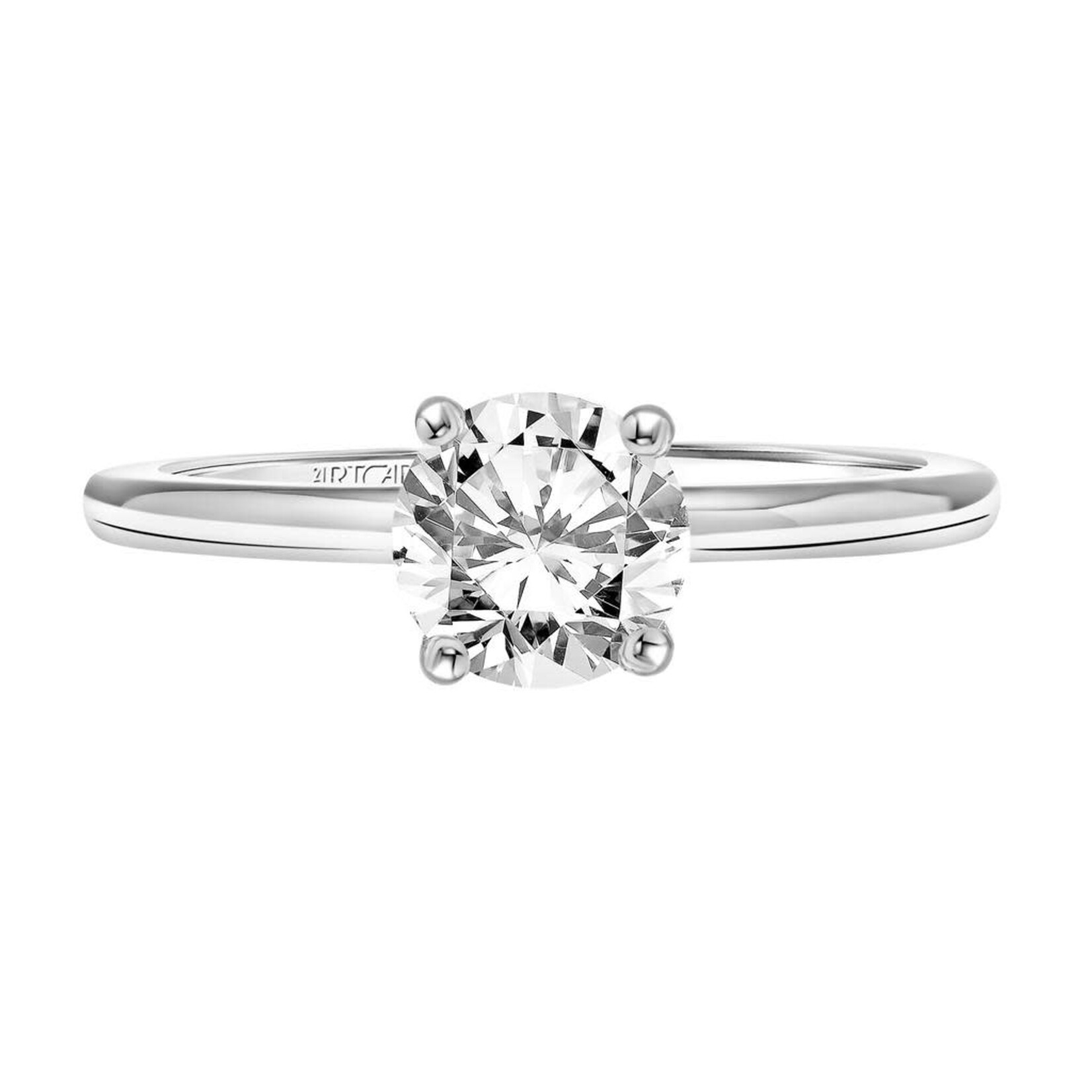 Art Carved Art Carved #31-V815ERW Hidden Halo Diamond Engagement Ring