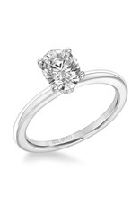 Art Carved Art Carved #31-V815ERW Hidden Halo Diamond Engagement Ring