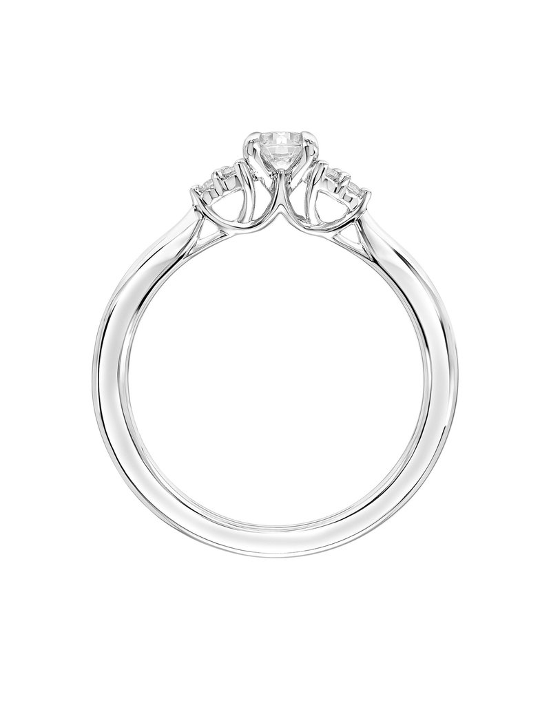 Art Carved Art Carved #31-V865 Classic 3-Stone Engagement ring