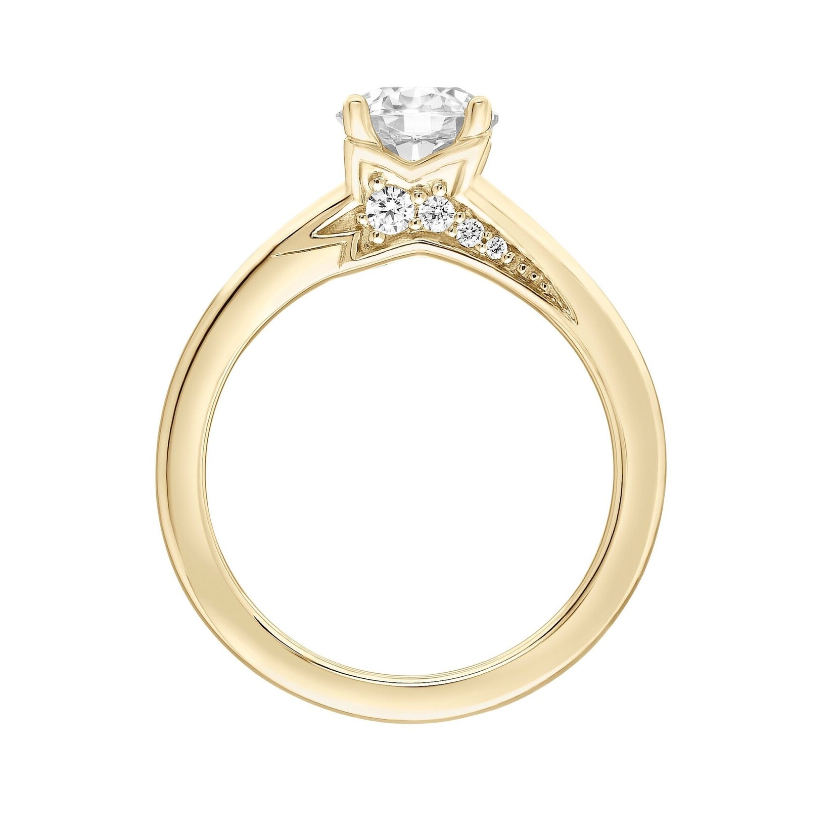 Art Carved ArtCarved #31-V951 Cassiopeia Contemporary Solitaire