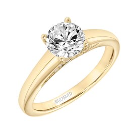 Art Carved Cassiopeia Contemporary Solitaire