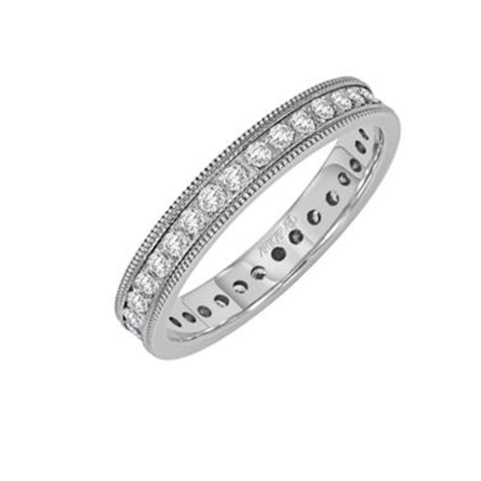 Art Carved Art  Carved  Miligrain Eternity Band #33-V3014