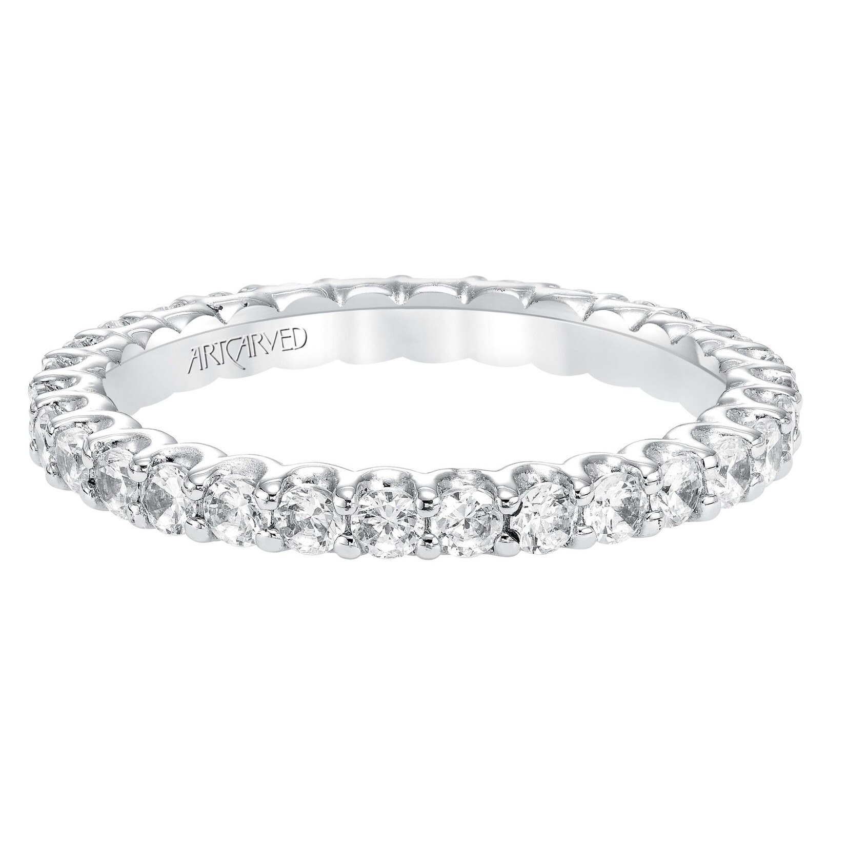 Art Carved ArtCarved  Platinum Diamond Eternity #33-V10 Ring