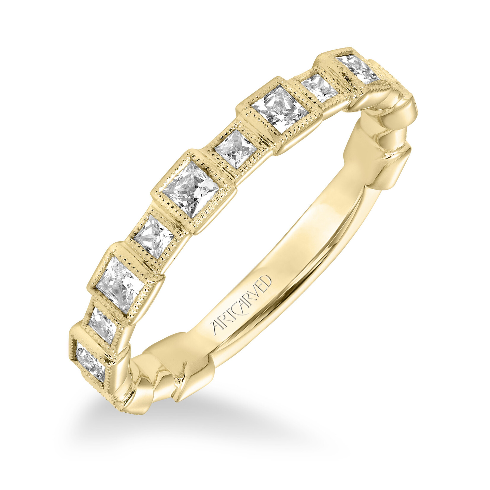 Art Carved Art Carved #33-V9151Y-L Vintage Fashion Diamond Anniversary Band