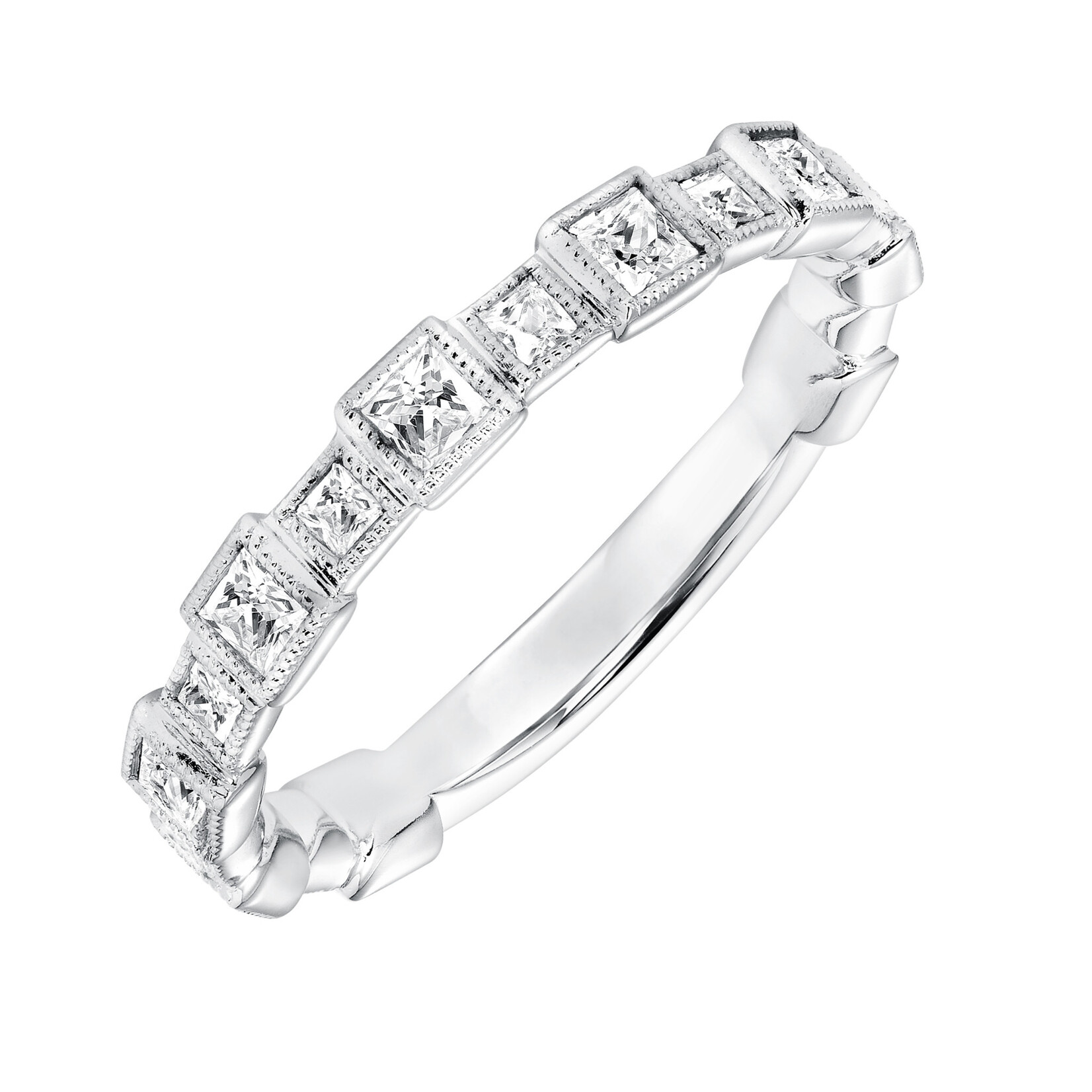 Art Carved Art Carved 33-V9151W-L Vintage Fashion Diamond Anniversary Band