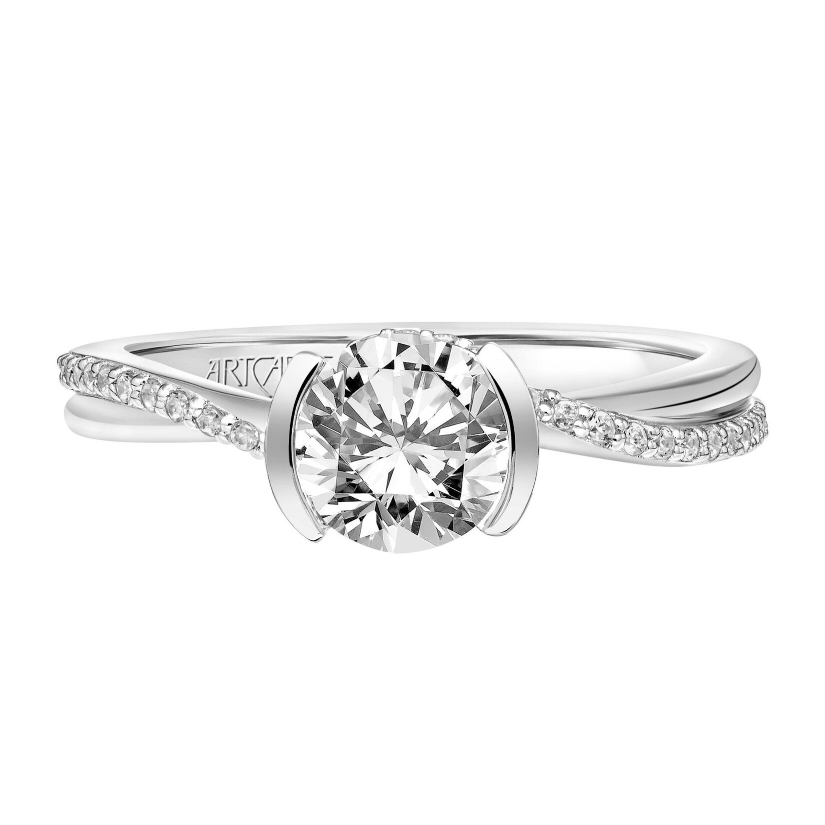 Art Carved Art Carved Contemporary Bezel Engagement Ring #31-V832-ERW