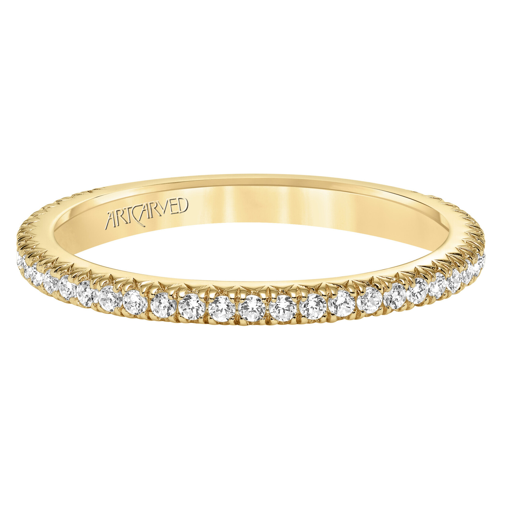 Art Carved Art Carved Contemporary Stackable Eternity Anniversary Band #33-V88