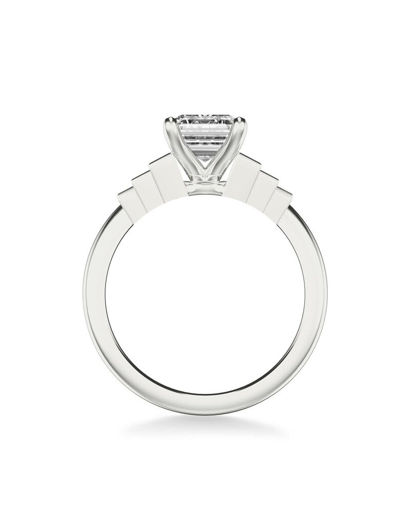 Private Label - Blase DeNatale Diamond Baguette Step Engagement Ring  #12168H