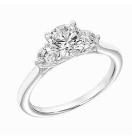 Private Label - Blase DeNatale Classic 3-Stone Engagement Ring