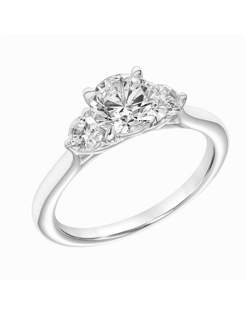 Private Label - Blase DeNatale Classic 3-Stone Engagement Ring #11102E