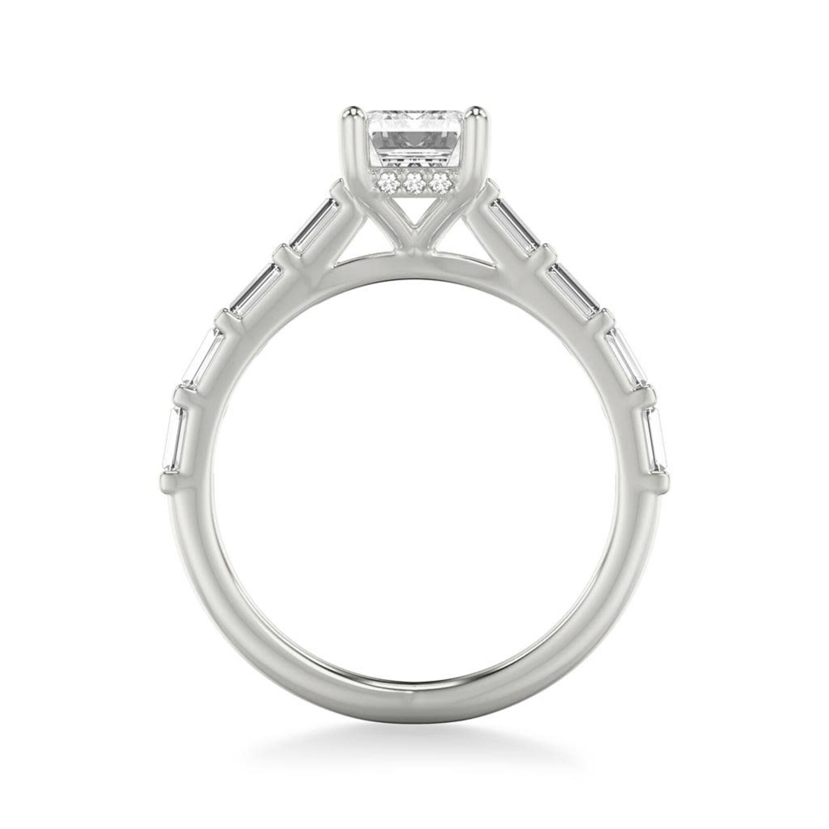 Private Label - Blase DeNatale Diamond Baguette Engagement Ring #12169G