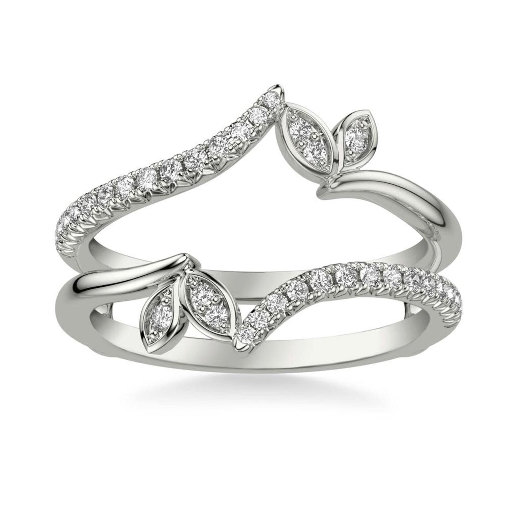 Private Label - Blase DeNatale Floral Diamond Ring Enhancer  #9432W