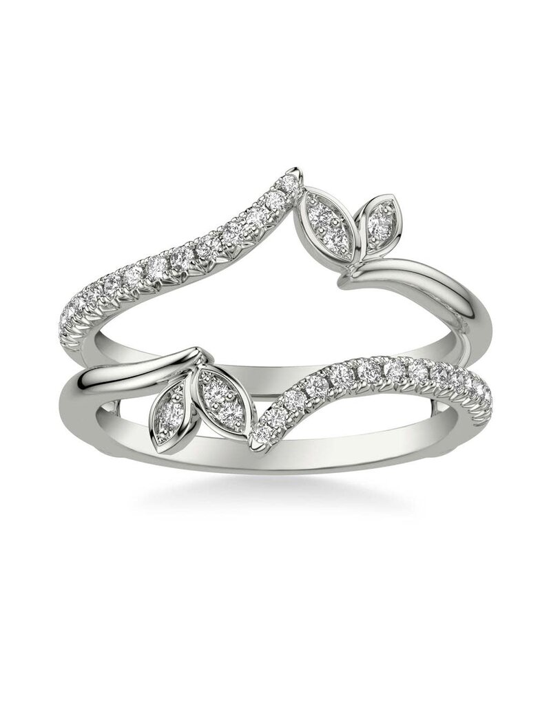 Private Label - Blase DeNatale Floral Diamond Ring Enhancer  #9432W