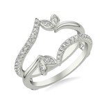 Private Label - Blase DeNatale Floral Diamond Ring Enhancer