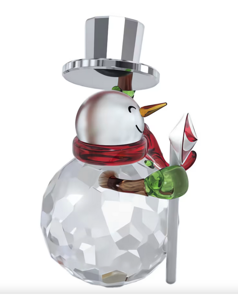 Swarovski Holiday Cheers Dulcis Snowman Crystal Figurine
