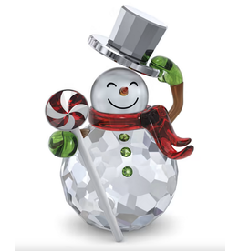 Swarovski Holiday Cheers Dulcis Snowman Crystal Figurine