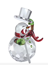 Swarovski Holiday Cheers Dulcis Snowman Crystal Figurine