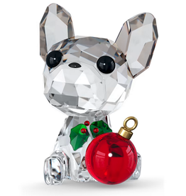 Swarovski Holiday Cheers French Bulldog