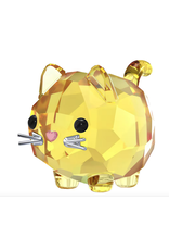 Swarovski Swarovski #5658325 Chubby Cats Yellow Cat Crystal Figurine