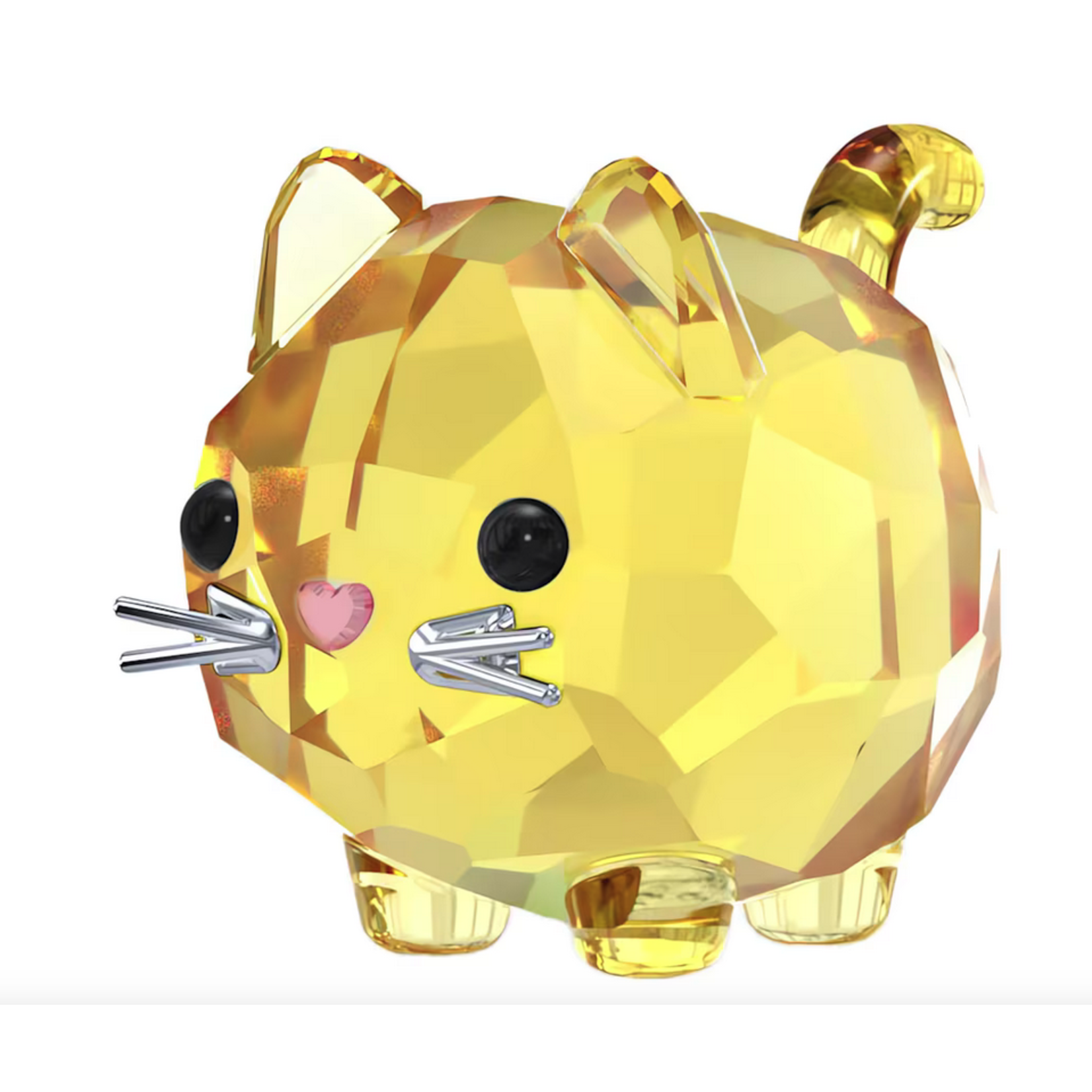 Swarovski Chubby Cats Yellow Cat