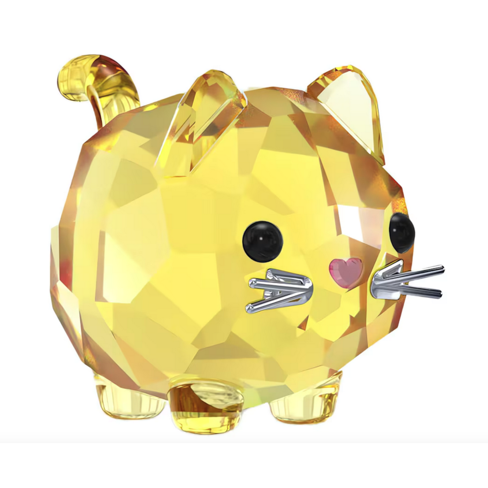 Swarovski Chubby Cats Yellow Cat