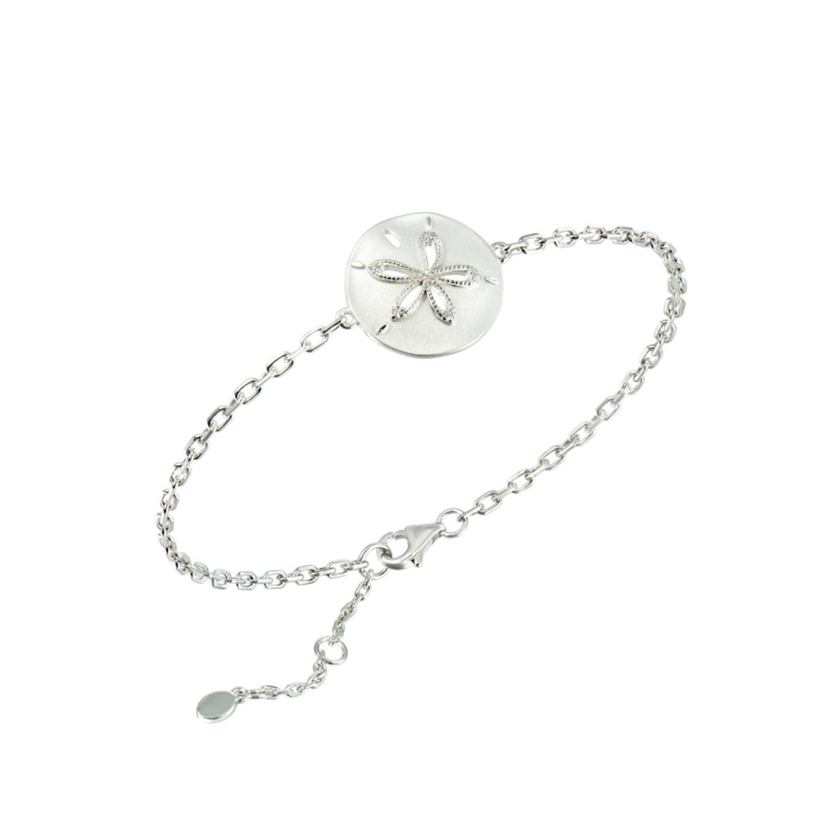Alamea Sterling Silver Sand Dollar Bracelet