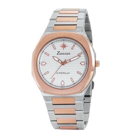 Zancan Super Slim White/Rose/Gray Wrist Watch