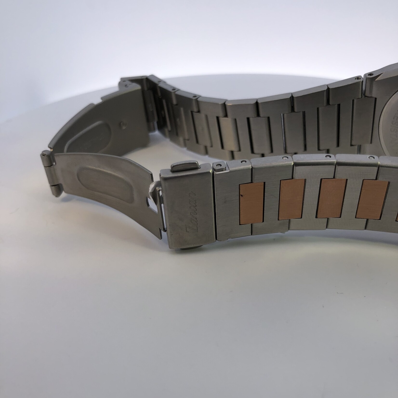Zancan Super Slim White/Rose/Gray Wrist Watch