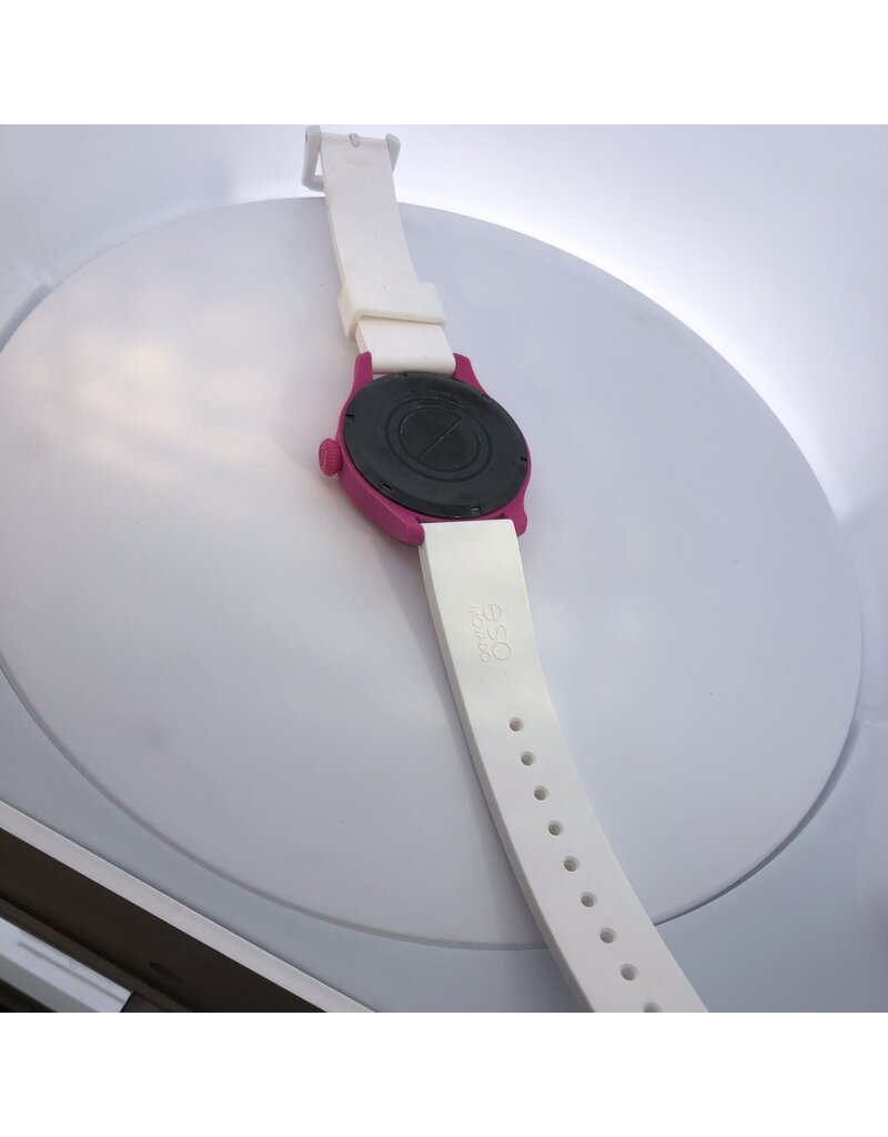 Movado ESQ Fuschia/Pink/White wrist watch