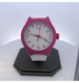 Movado ESQ Fuschia/Pink/White wrist watch